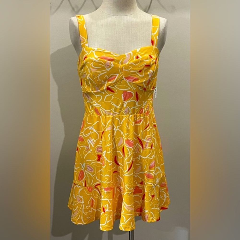 1460 A.U.W Spring Fling Sun Dress NWT Size M Note: Call out on interior lining